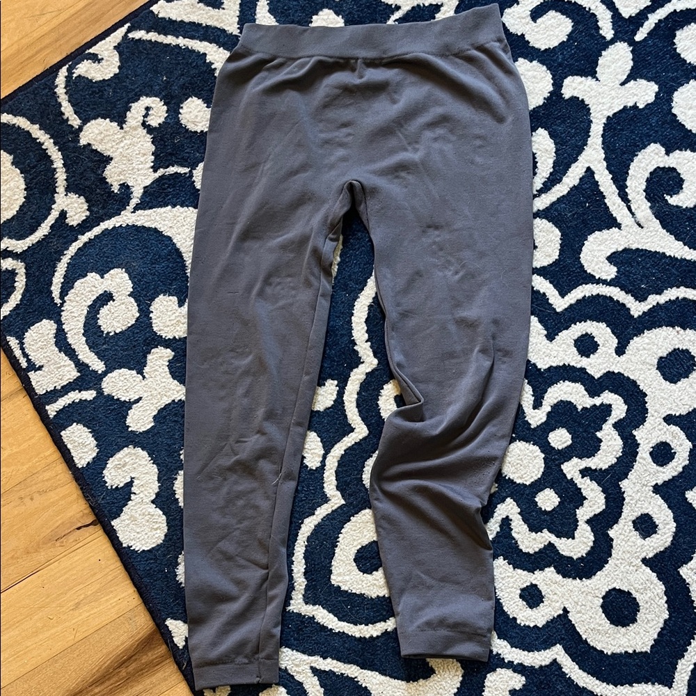 Gray Comfy Dress leggings